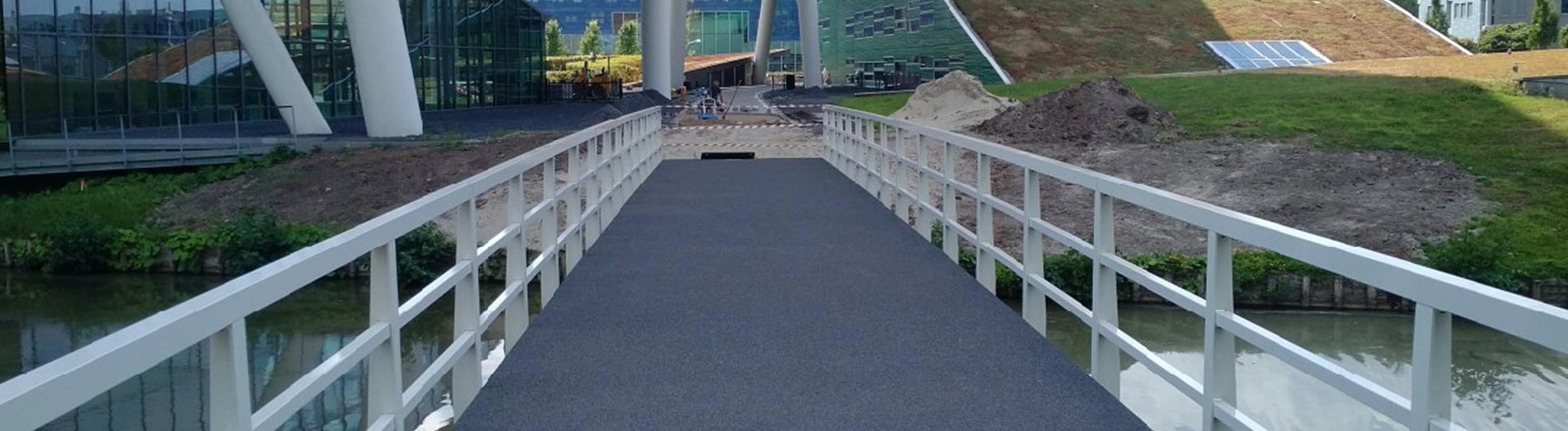 Prefab Fiberglass Pedestrian Bridges