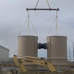 FRP Lift Station Installation