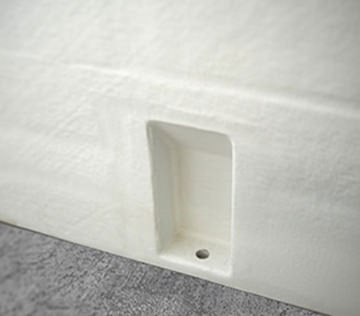 Built-in internal pocket attachment system