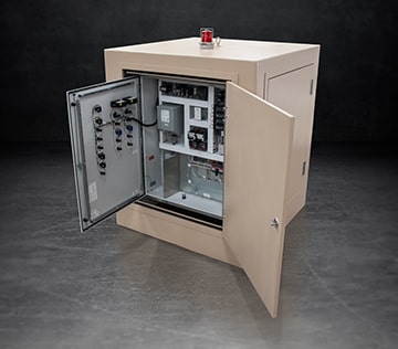 Our enclosures provide the ultimate security and protection for your equipment in a smaller package than a shelter.
