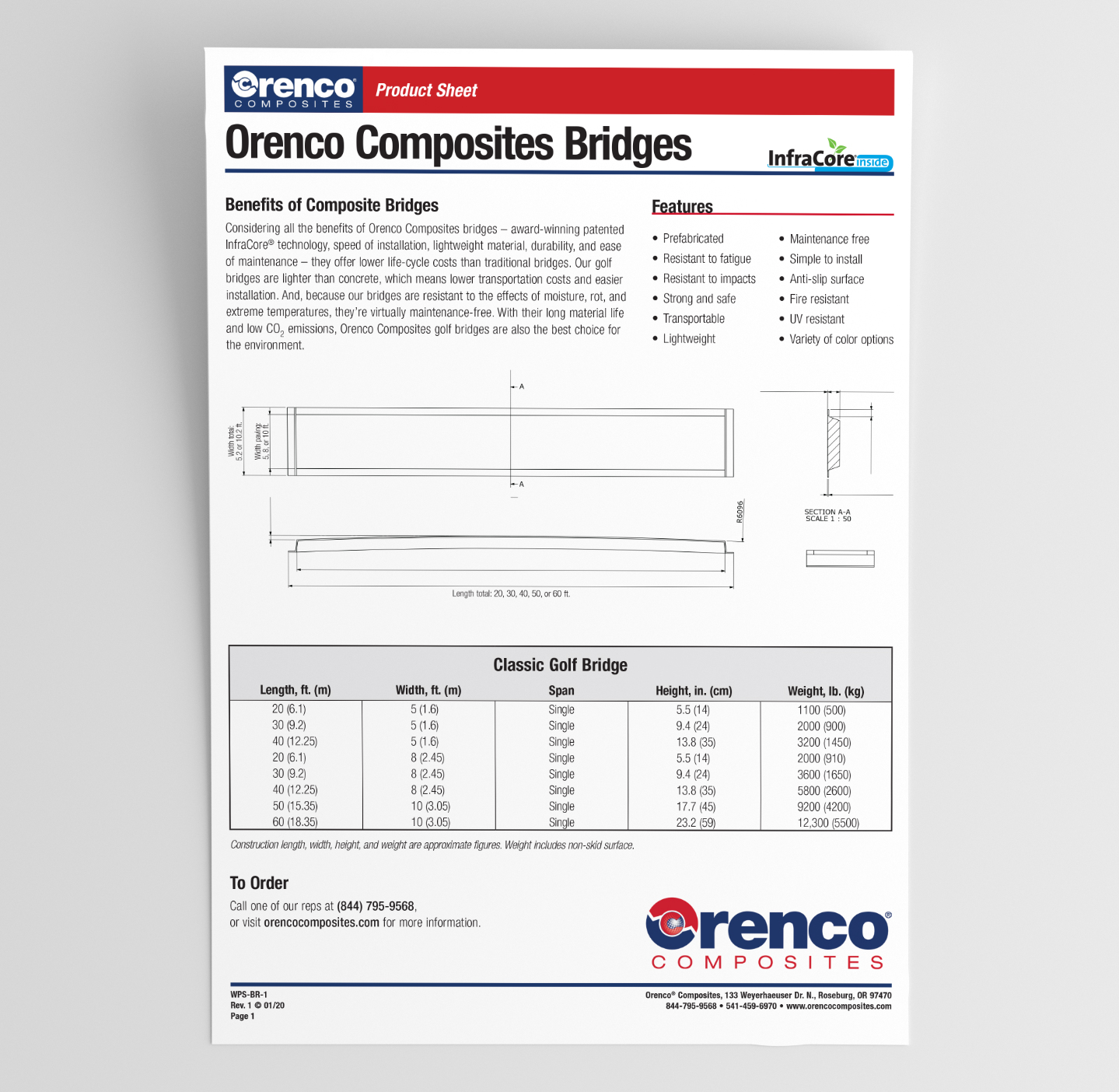 Orenco Composites Bridges Spec